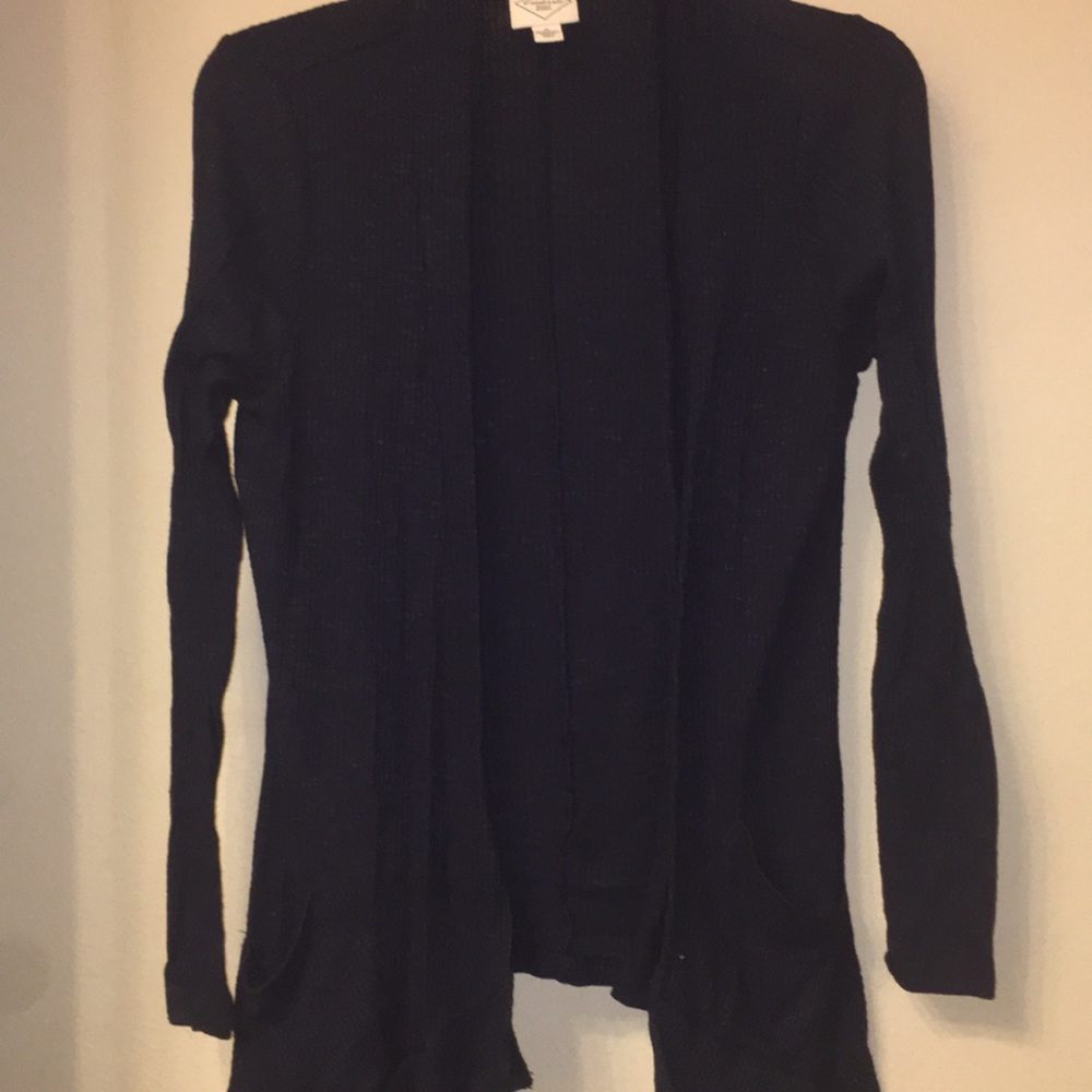 Navy blue cardigan